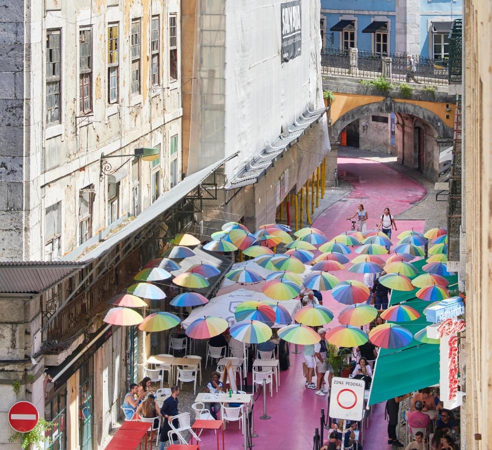 Sunny Pink Street Historical Apt, By Timecooler Lisboa المظهر الخارجي الصورة